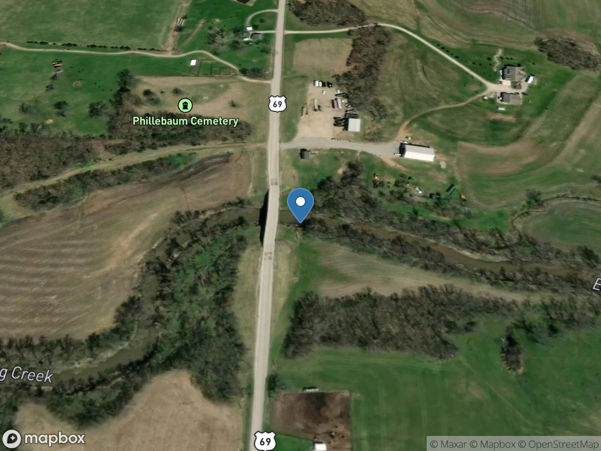 East Fork Big Creek near Bethany, MO location