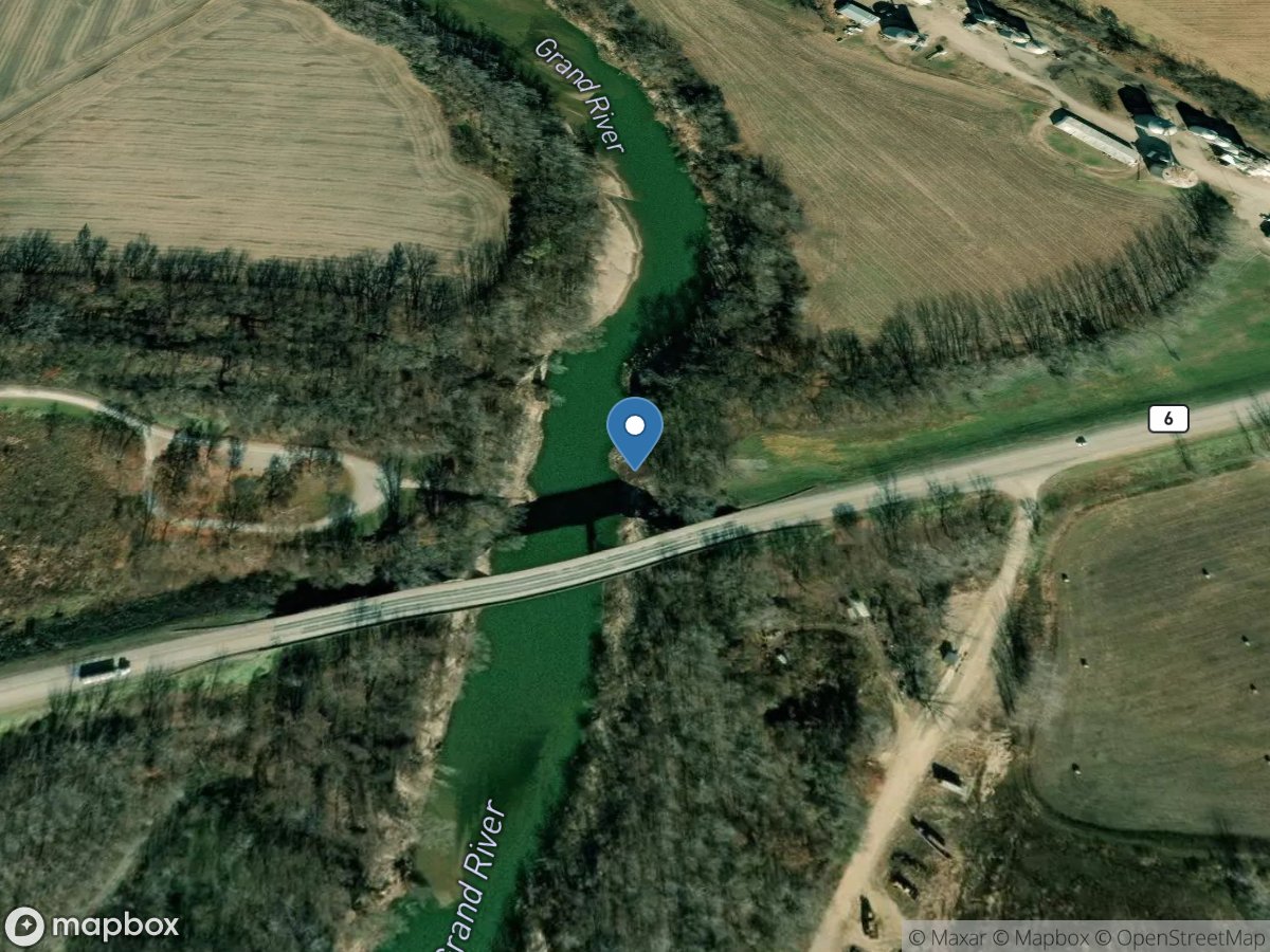 Grand River near Gallatin, MO location