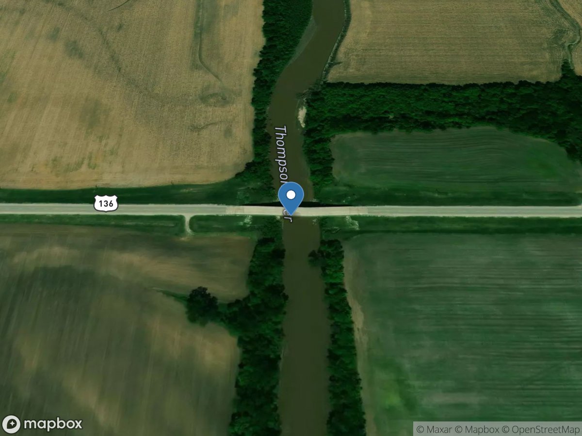 Thompson River at Mount Moriah, MO location