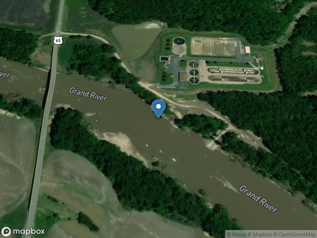 Grand River at Chillicothe, MO location