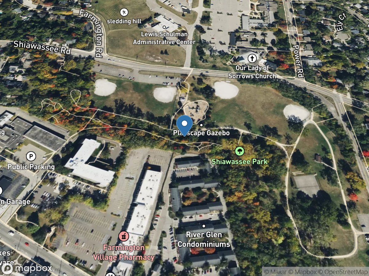 Upper River Rouge at Farmington, MI location