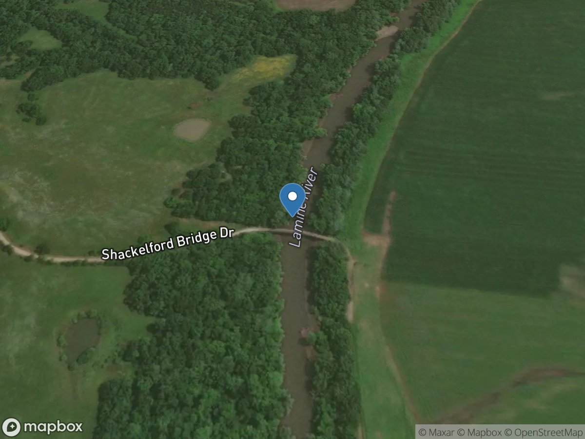 Lamine River near Pilot Grove, MO location