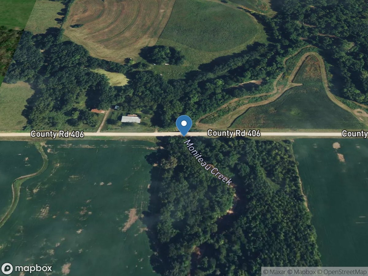 Moniteau Creek near Fayette, MO location