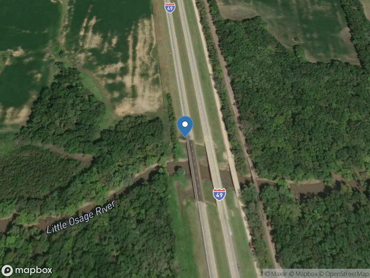 Little Osage River at Horton, MO location