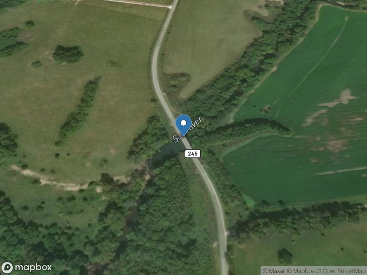 Sac River near Dadeville, MO location