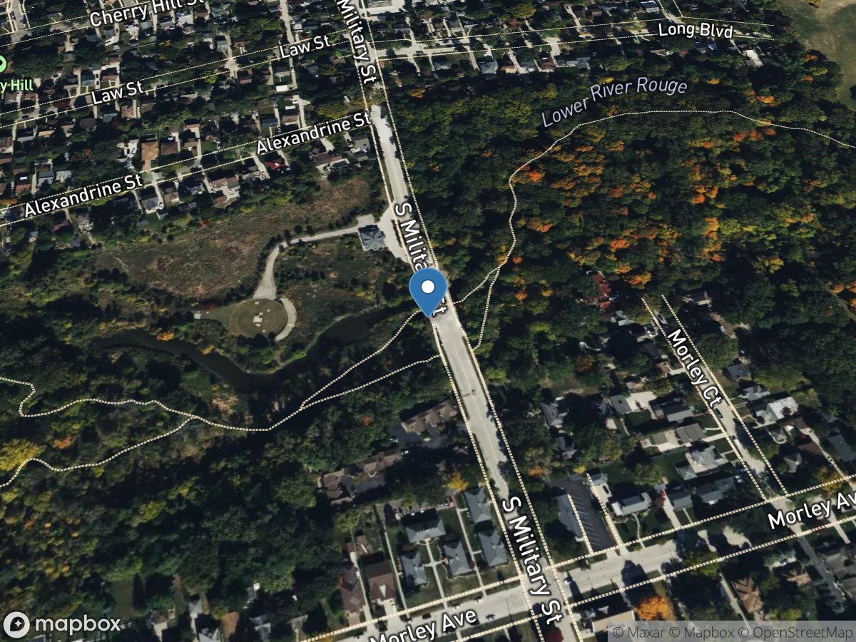 Lower River Rouge at Dearborn, MI location