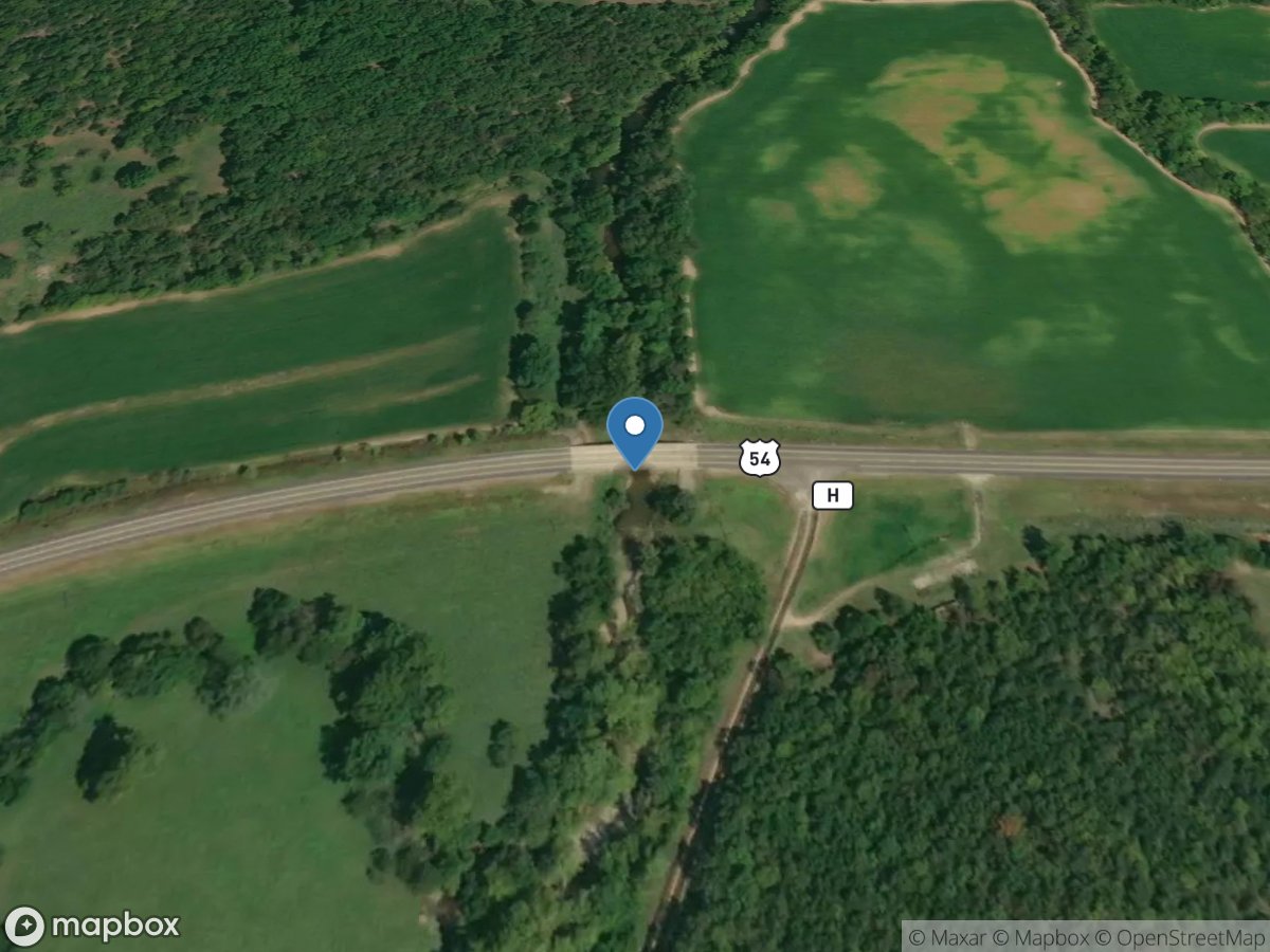 Weaubleau Creek near Weaubleau, MO location