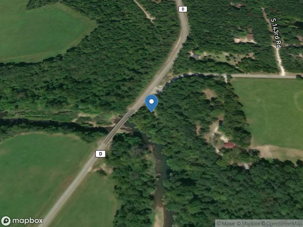 Pomme de Terre River near Polk, MO location