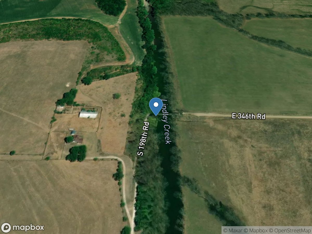 Lindley Creek near Polk, MO location