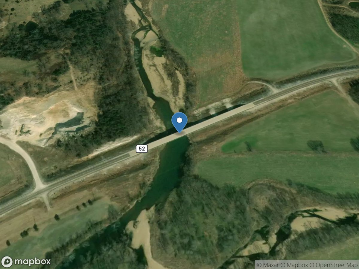 Tavern Creek below St. Elizabeth, MO location