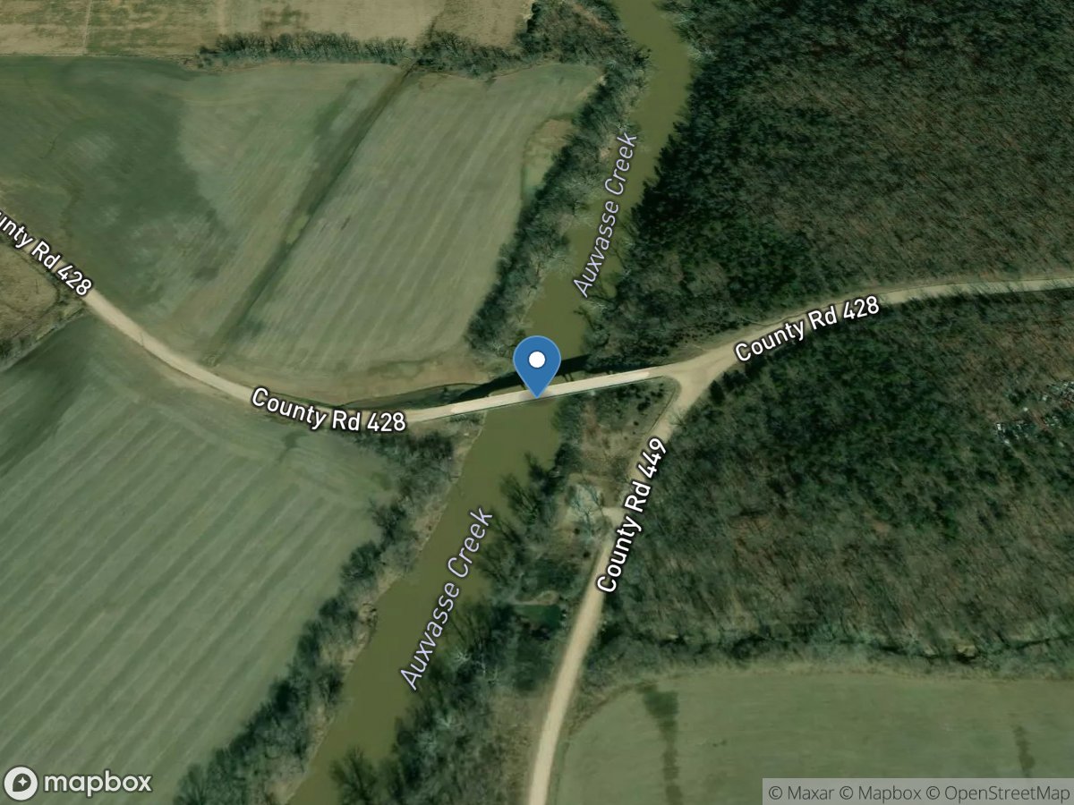 Auxvasse Creek near Reform, MO location