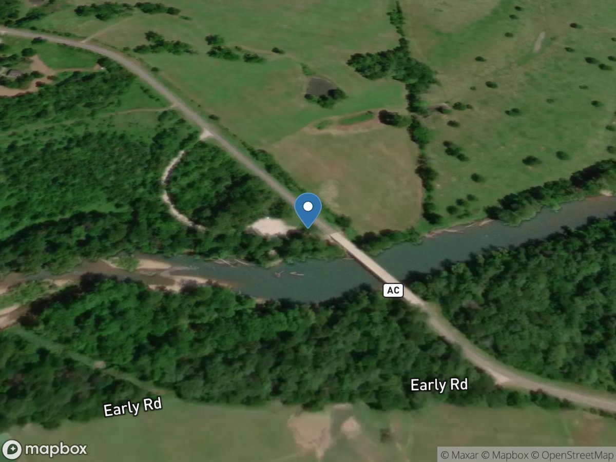 Osage Fork of the Gasconade River near Lebanon, MO location