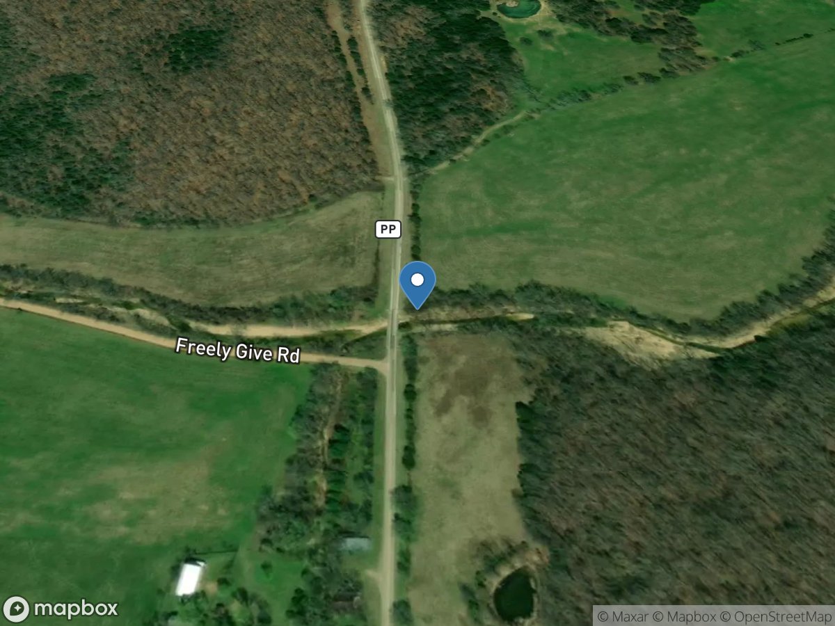 Hamilton Creek near Cabool, MO location