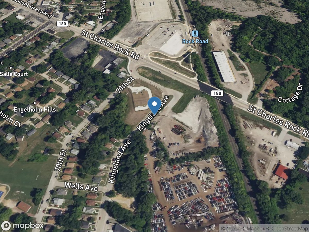 Engelholm Creek near Wellston, MO location