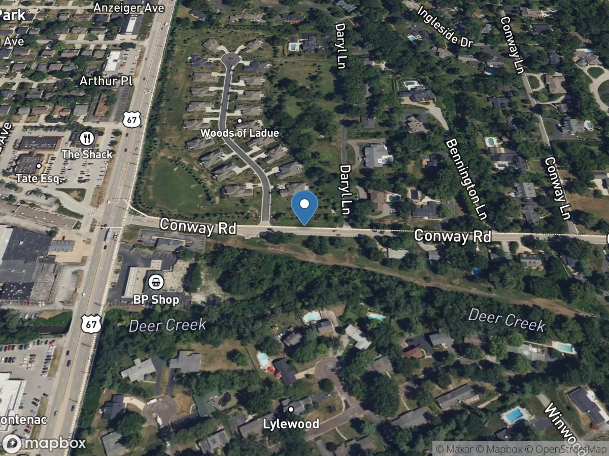 Denny Creek at Ladue, MO location