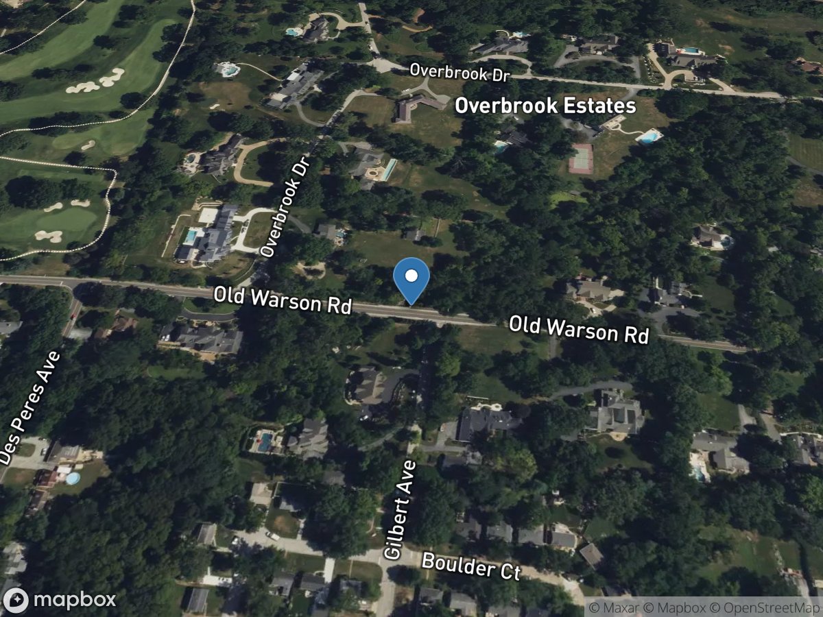 Sebago Creek near Rock Hill, MO location