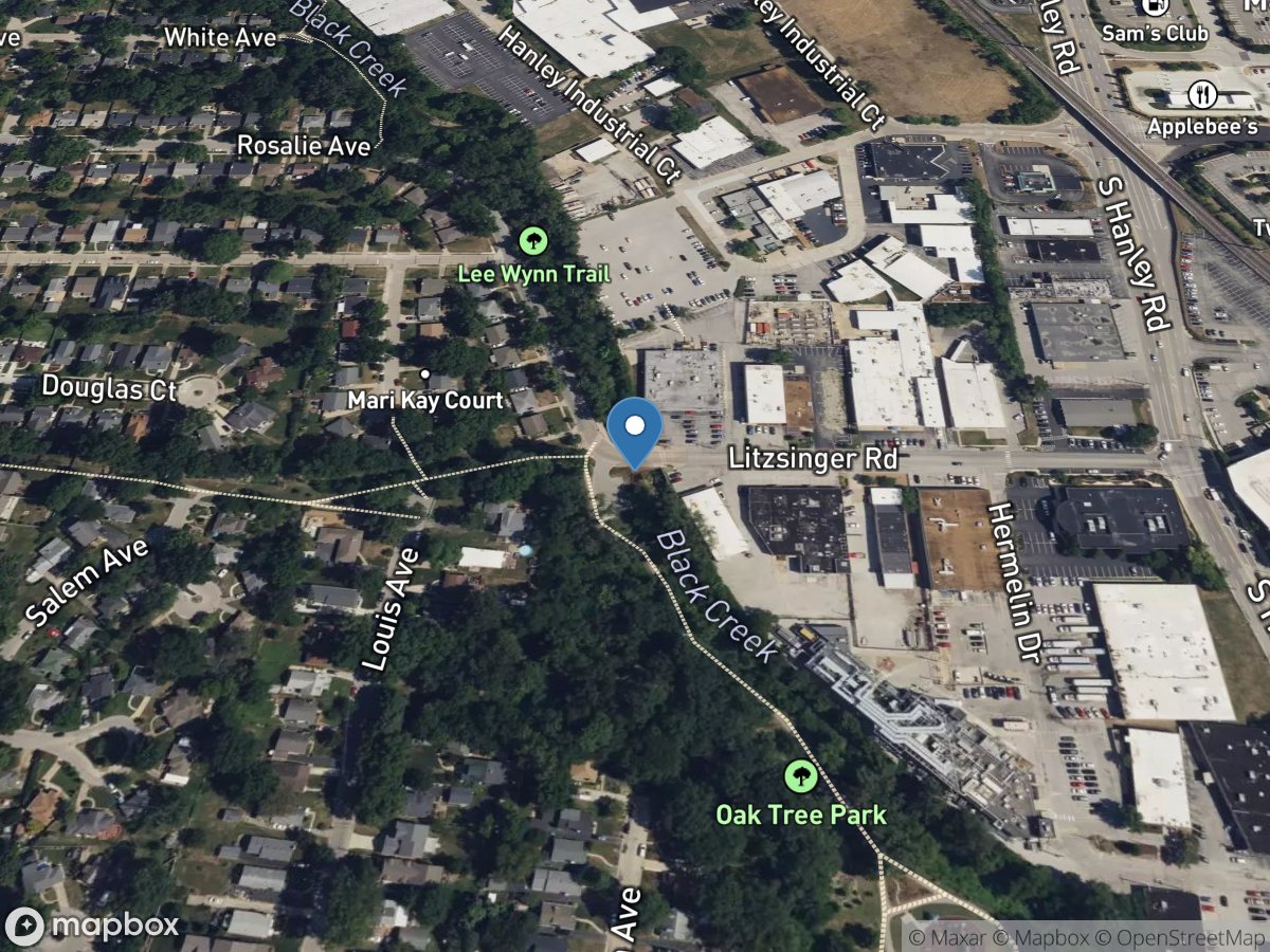 Black Creek near Brentwood, MO location