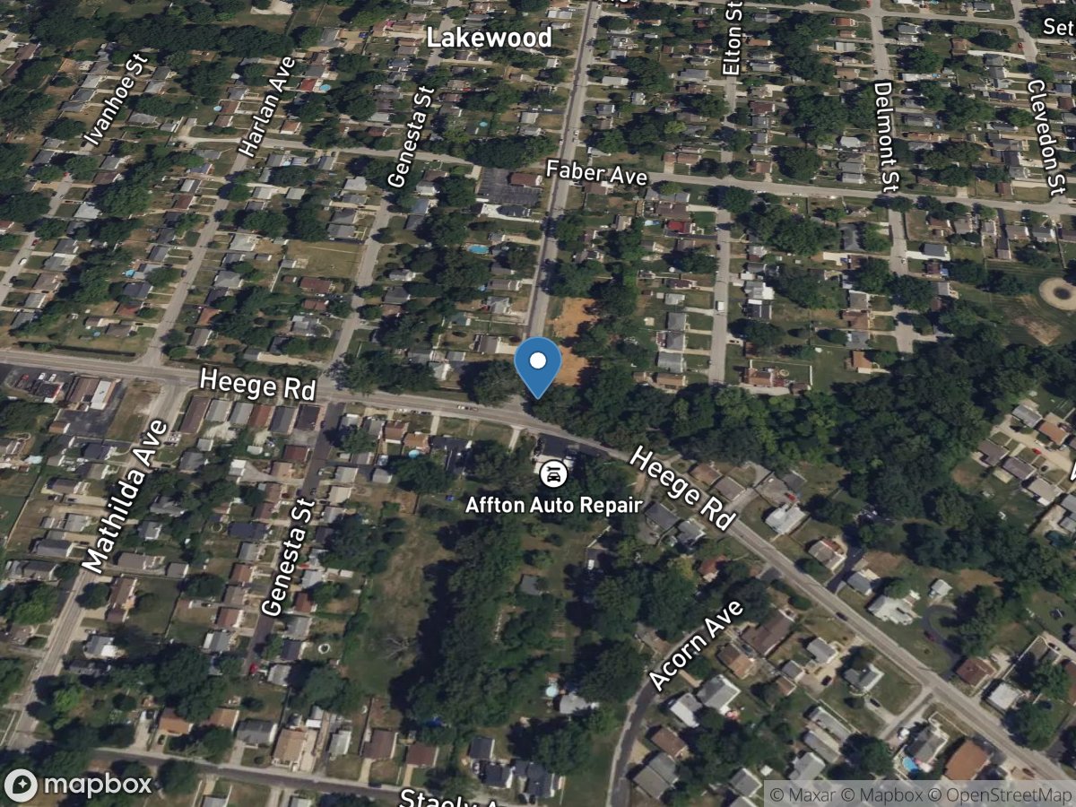 Grammond Creek near Wilbur Park, MO location