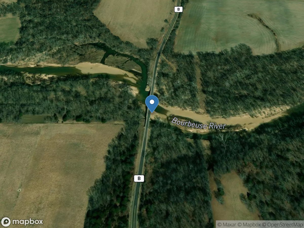 Bourbeuse River near High Gate, MO location