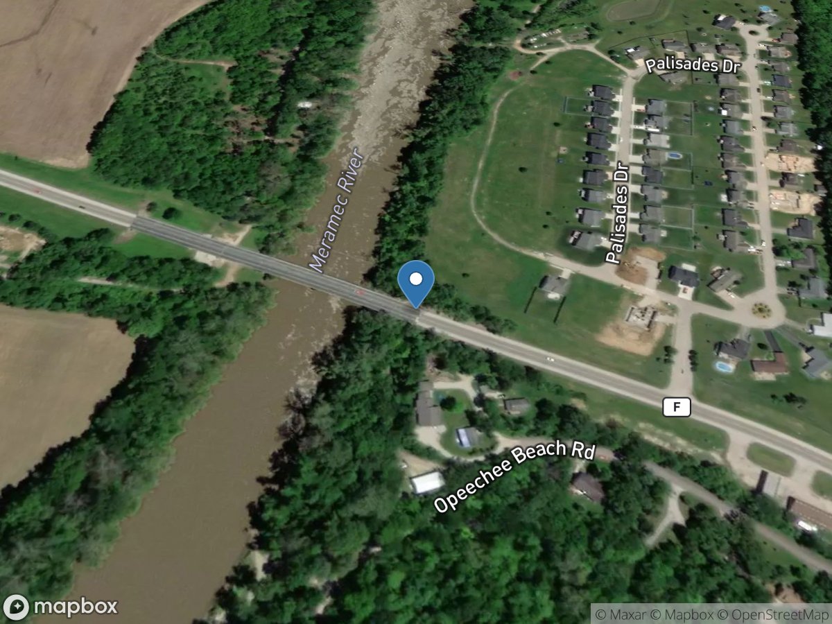 Meramec River at Pacific, MO location