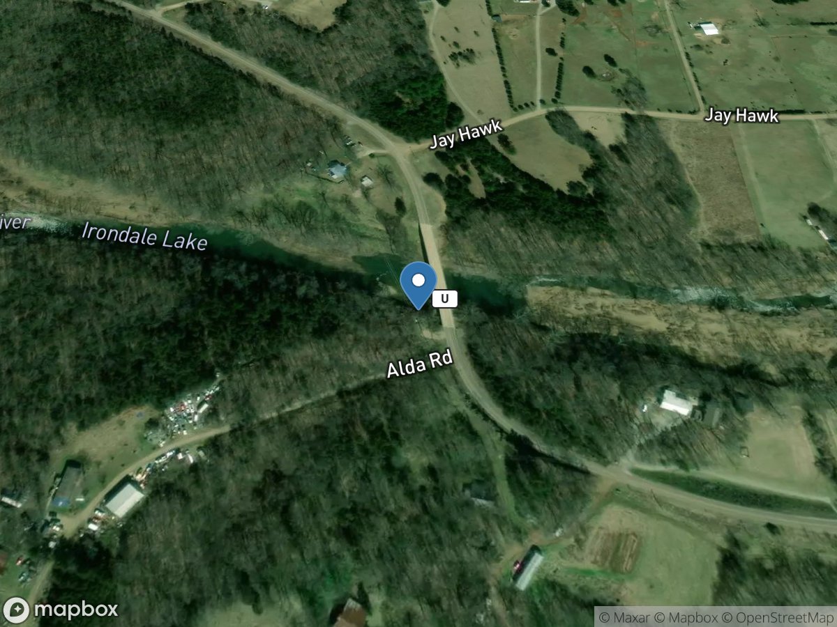 Big River at Irondale, MO location