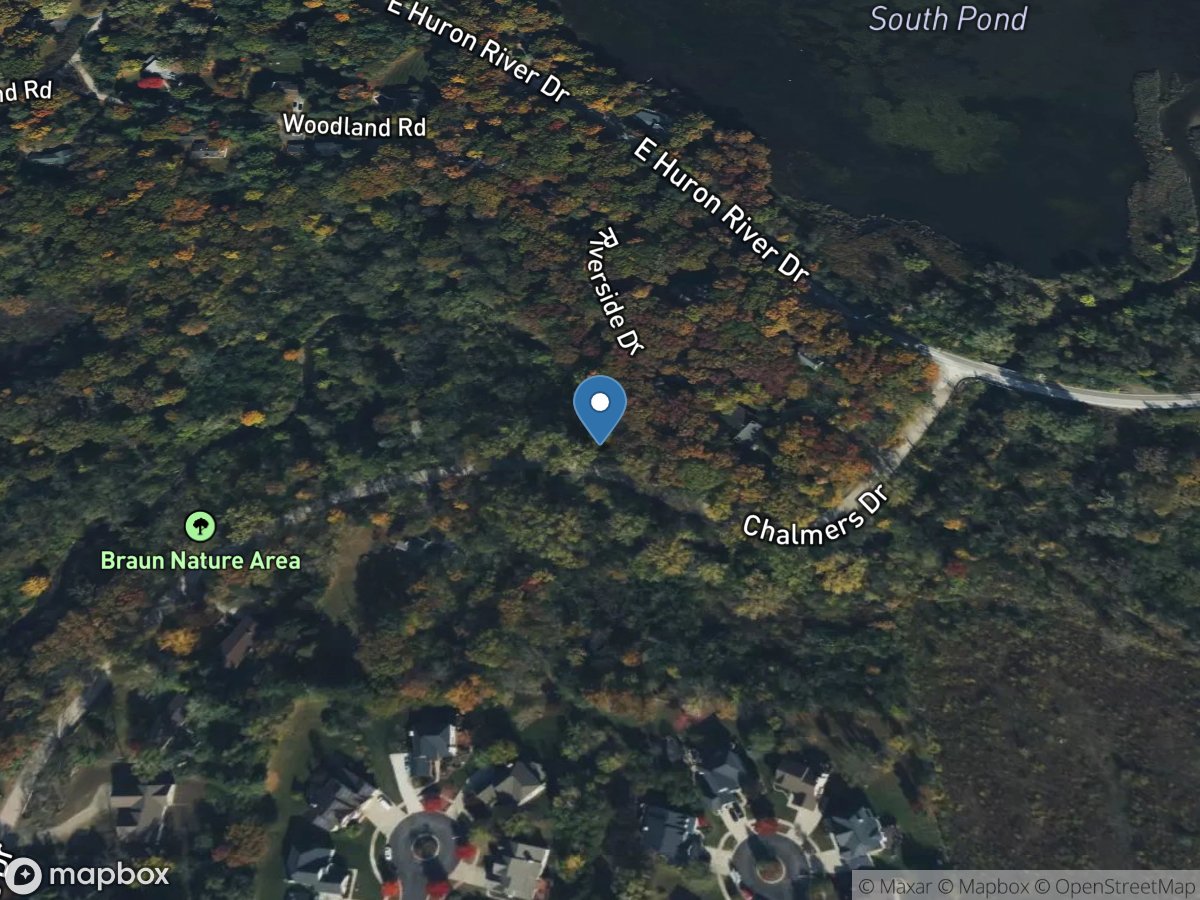 Malletts Creek at Ann Arbor, MI location