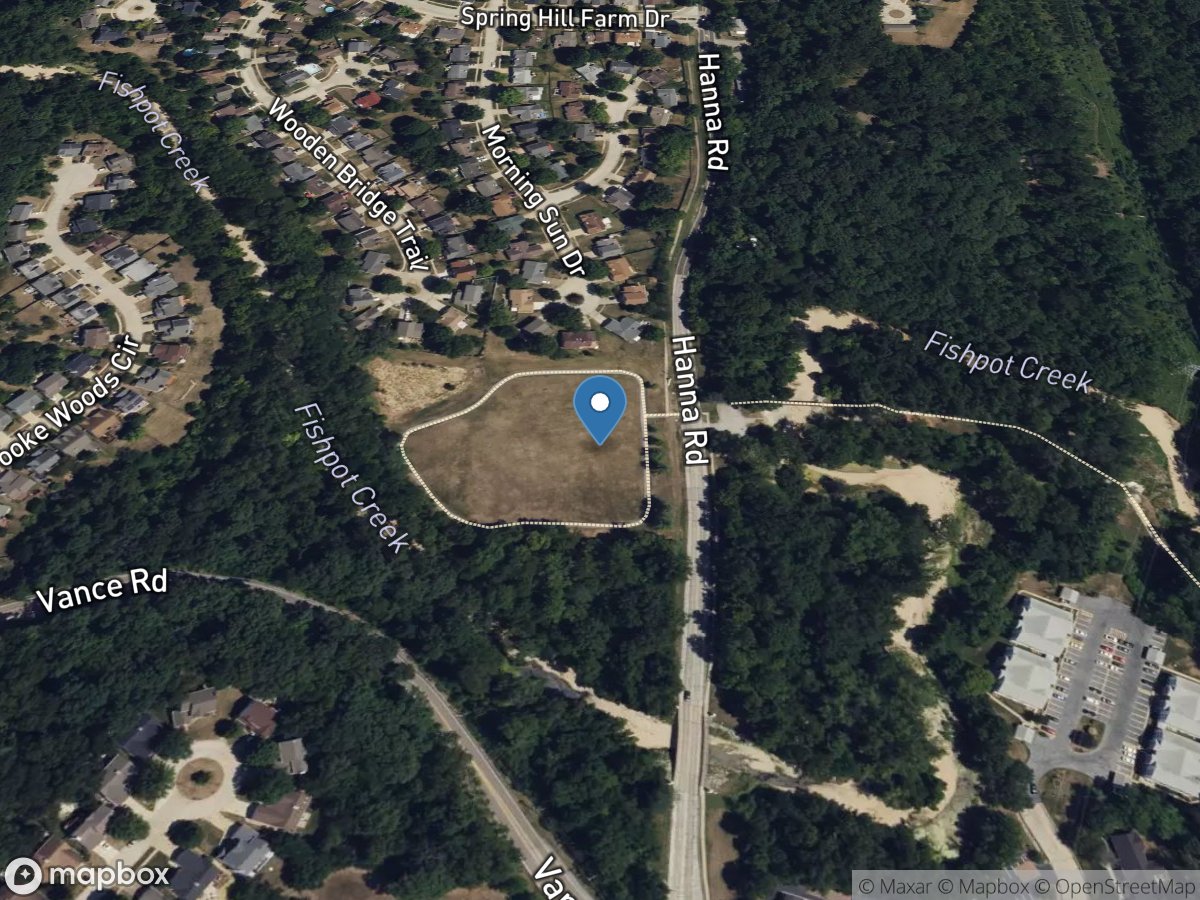 Fishpot Creek at Valley Park, MO location