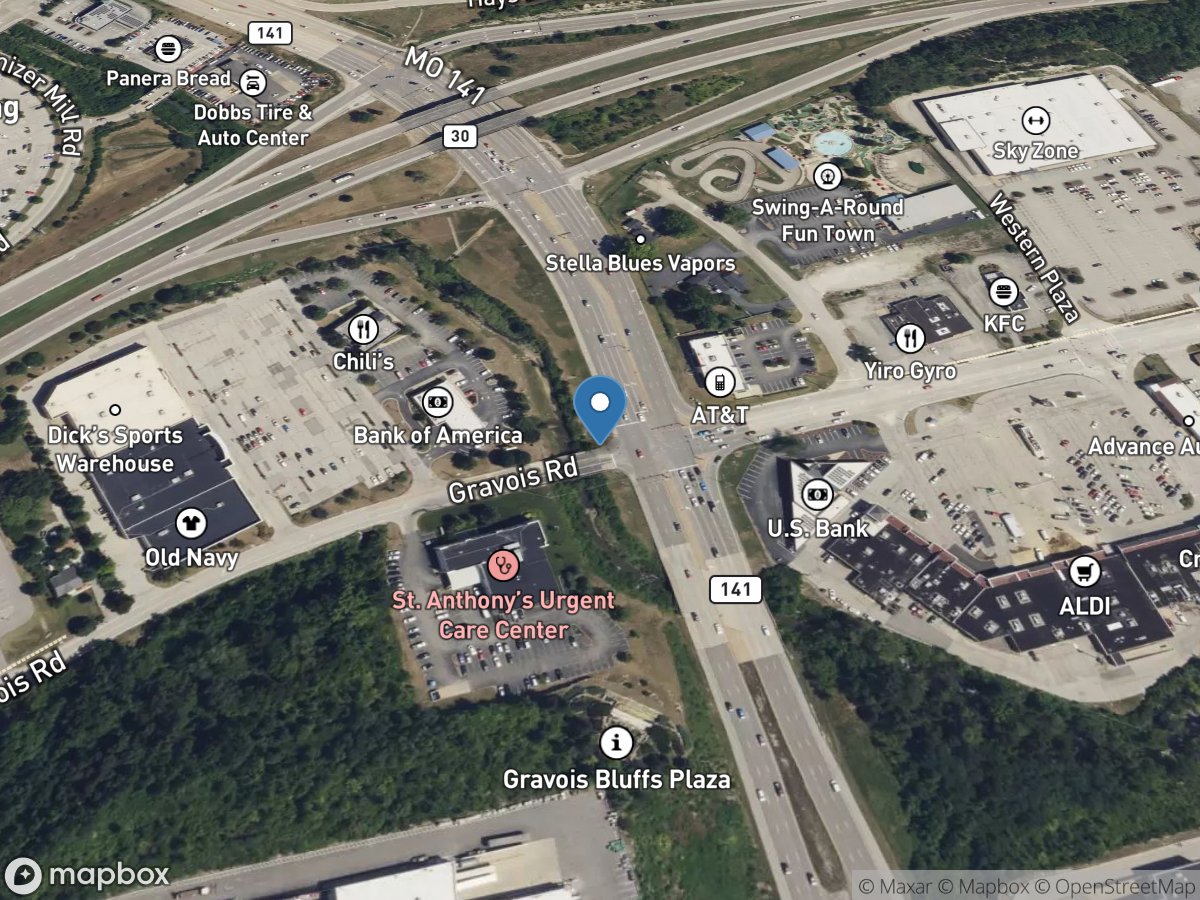 Fenton Creek near Fenton, MO location