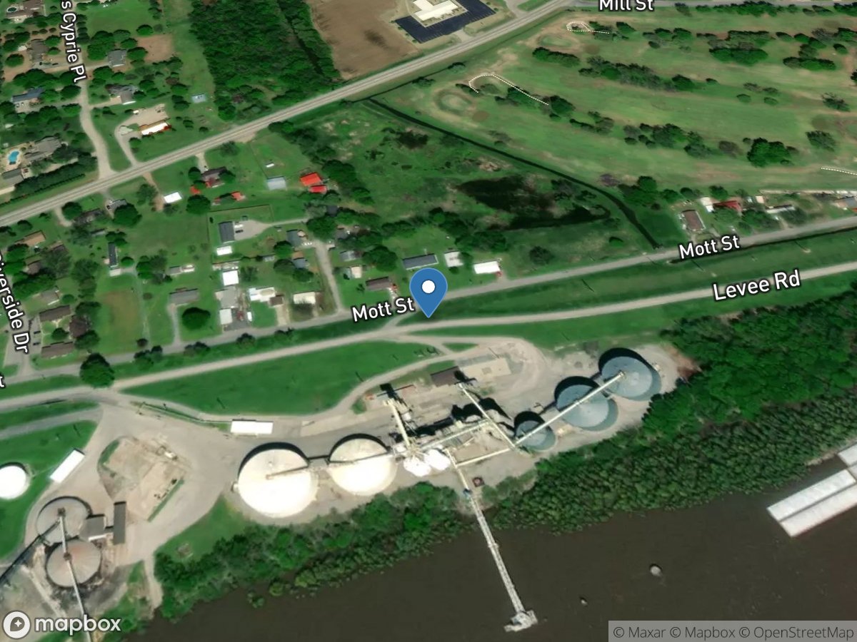 Mississippi River at New Madrid, MO location