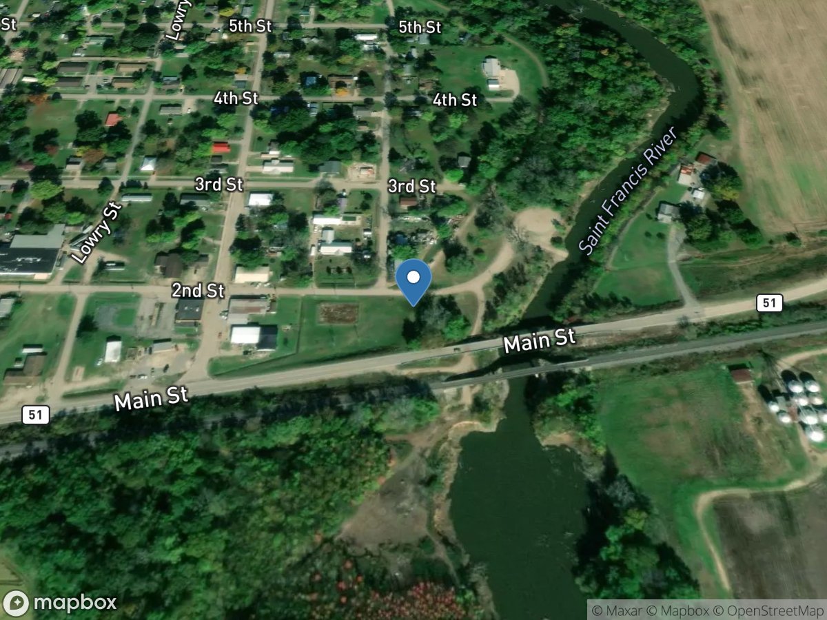 St. Francis River at Fisk, MO location