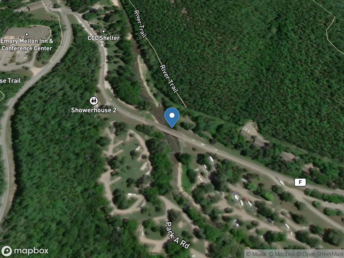 Roaring River at Roaring River State Park location