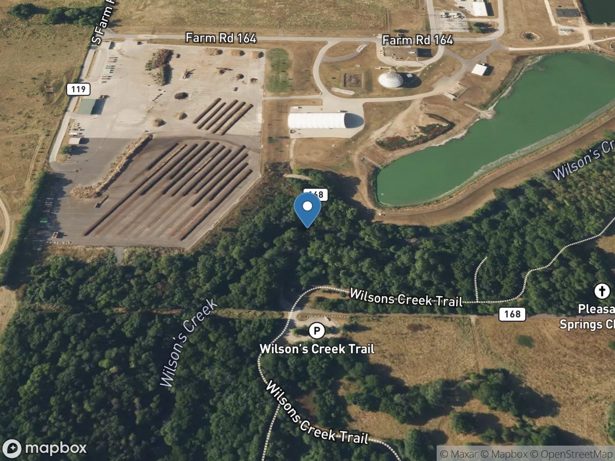 Wilson Creek near Brookline, MO location