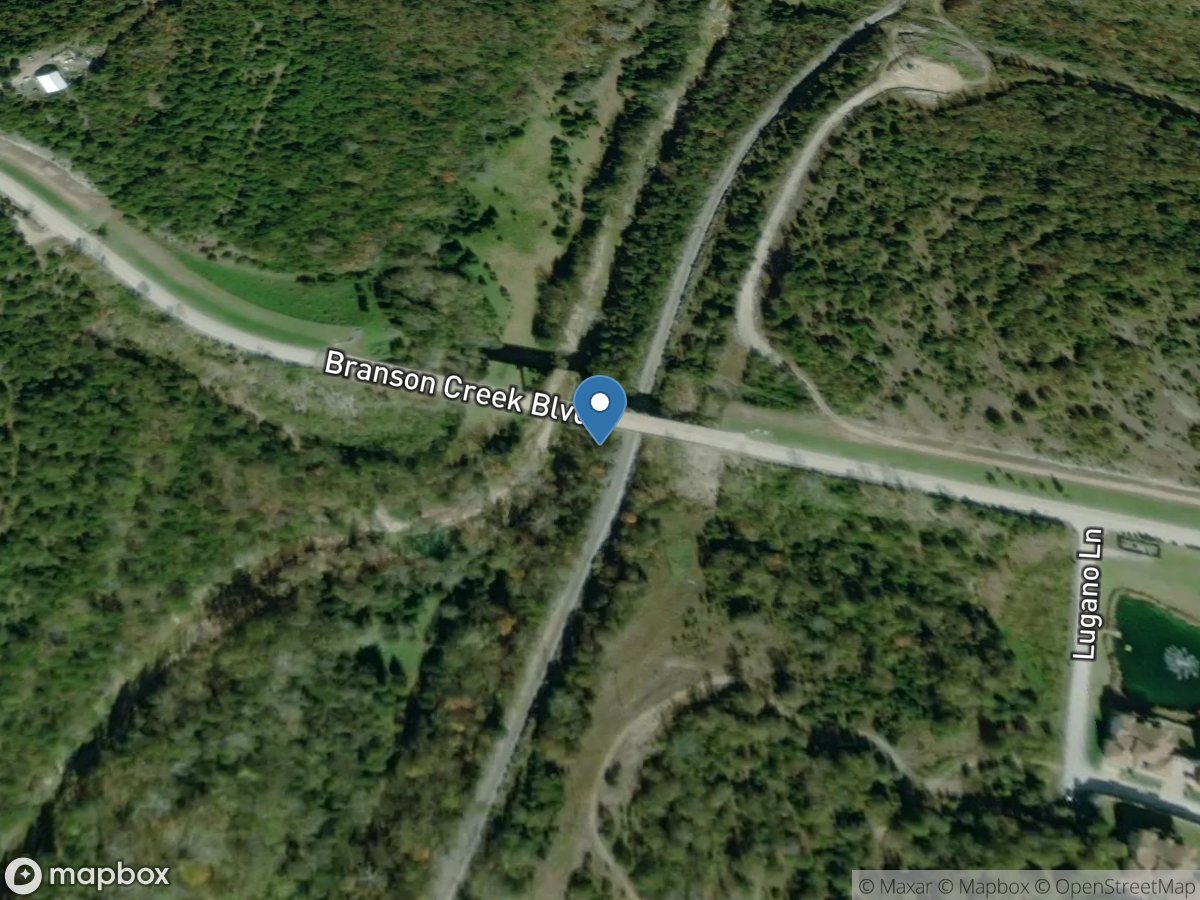 Turkey Creek near Hollister, MO location