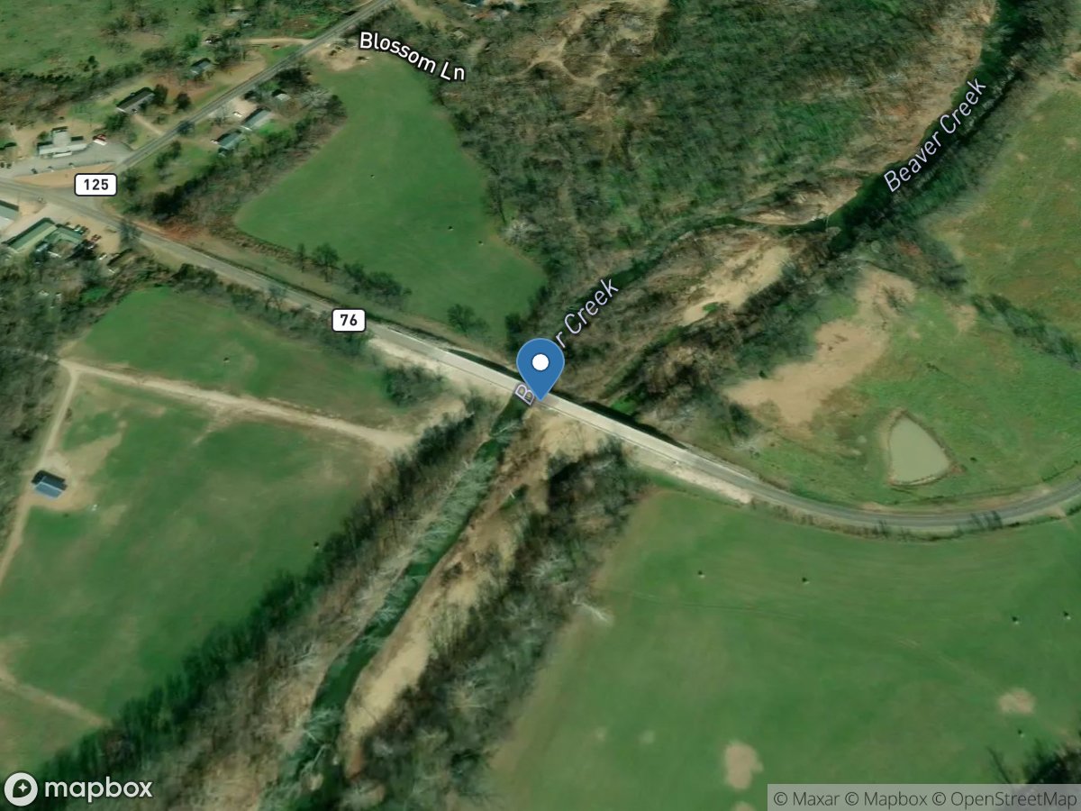 Beaver Creek at Bradleyville, MO location