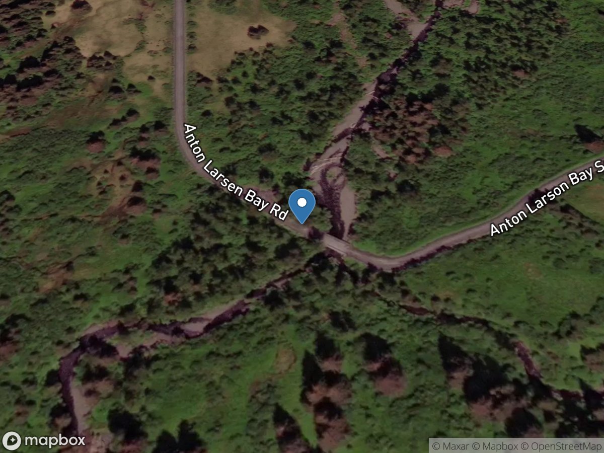 Red Cloud River at Anton Larsen Bay near Kodiak AK location