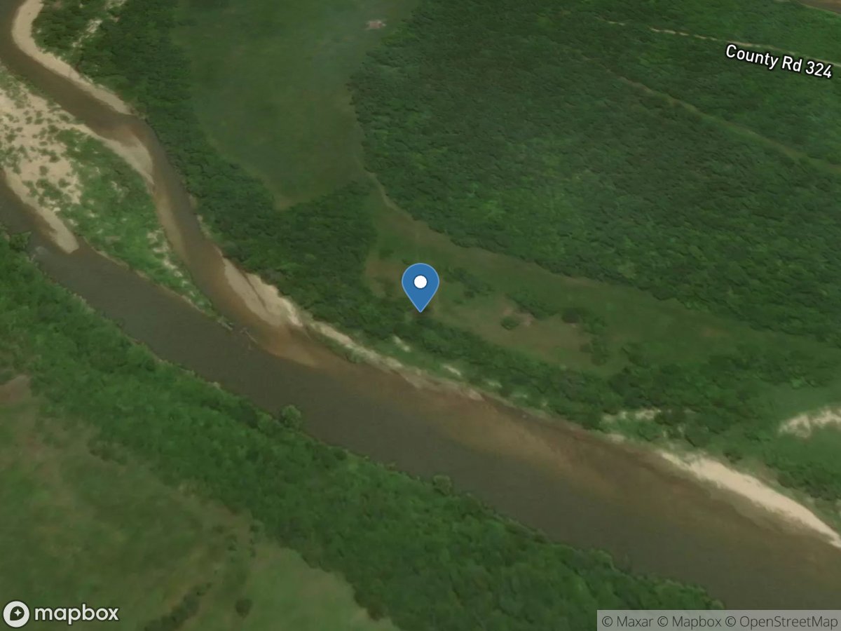 Bryant Creek near Tecumseh, MO location