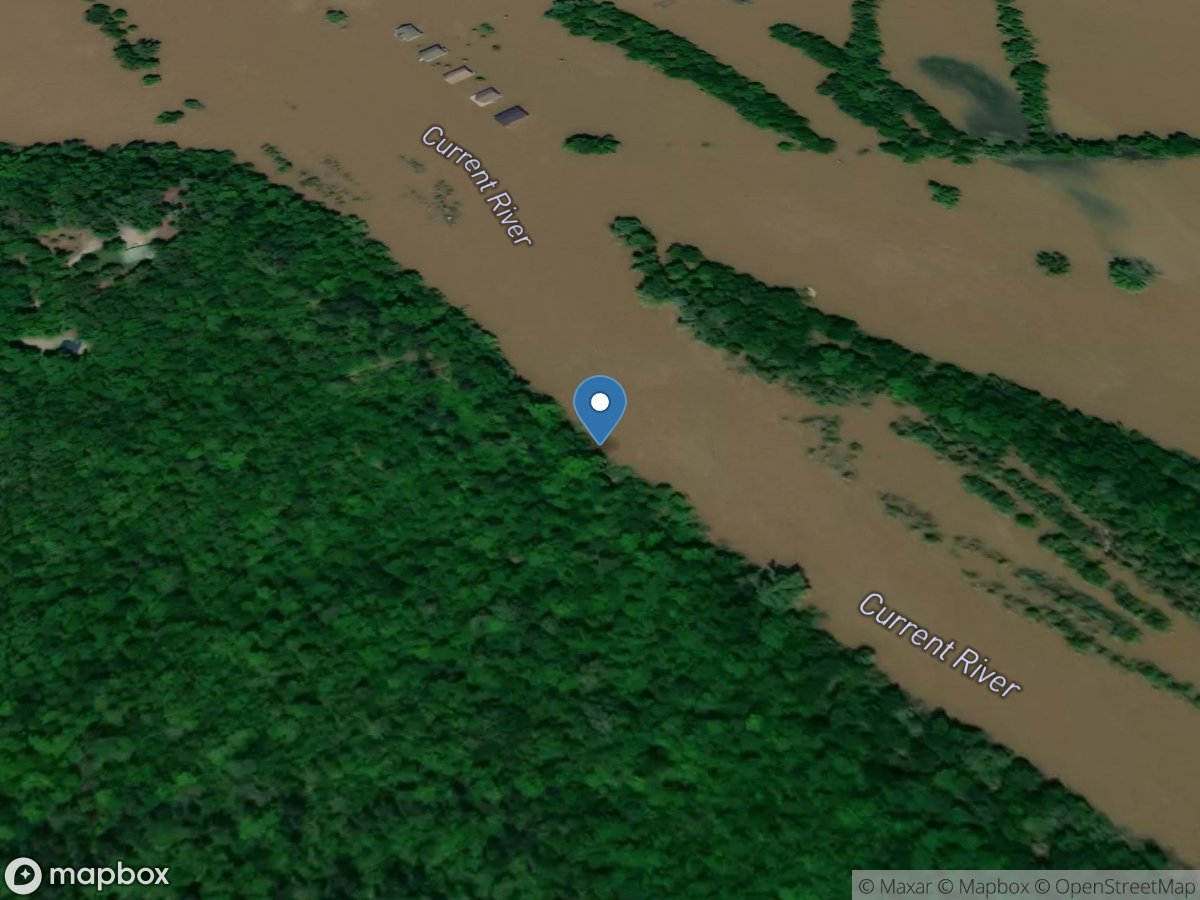 Current River at Doniphan, MO location