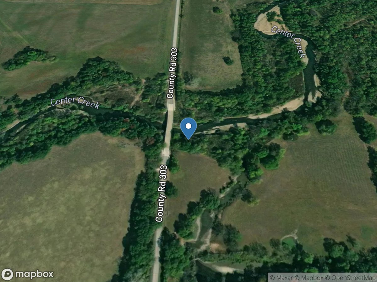 Center Creek near Smithfield, MO location