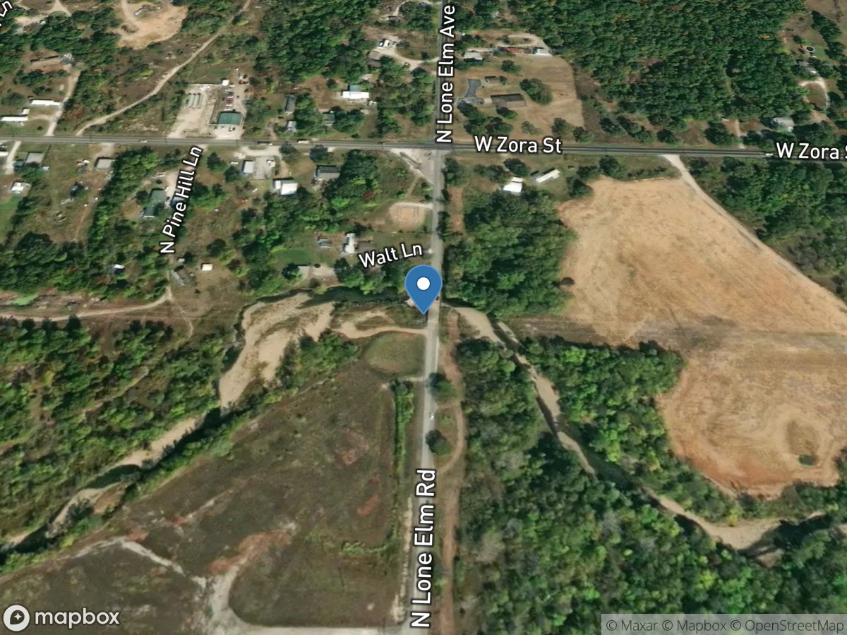 Turkey Creek at Lone Elm Road near Joplin, MO (TC4) location