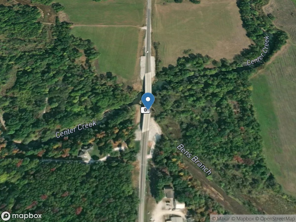 Center Creek at Highway D near Oronogo, MO (CC4) location