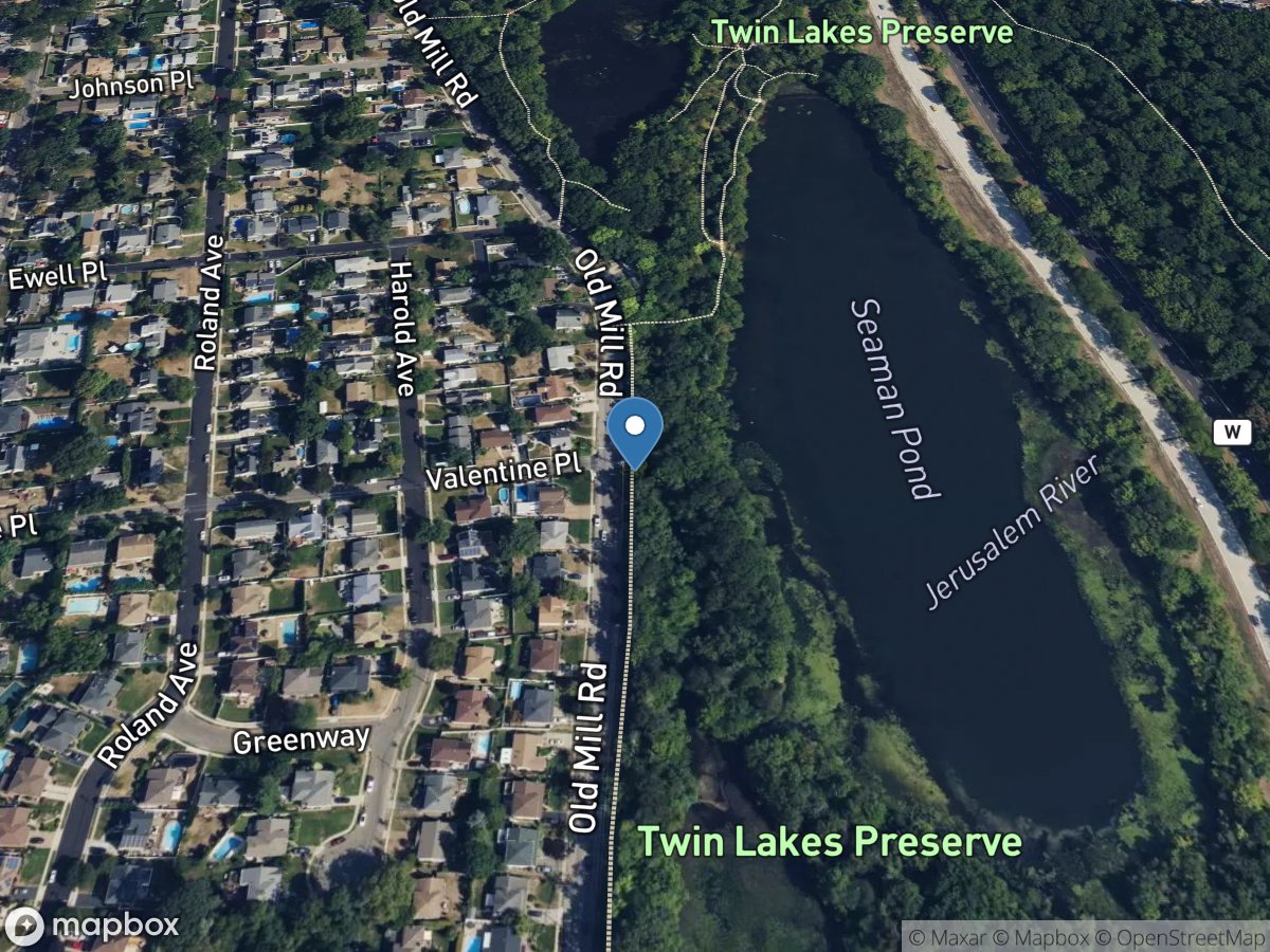 Bellmore Creek near Bellmore NY location