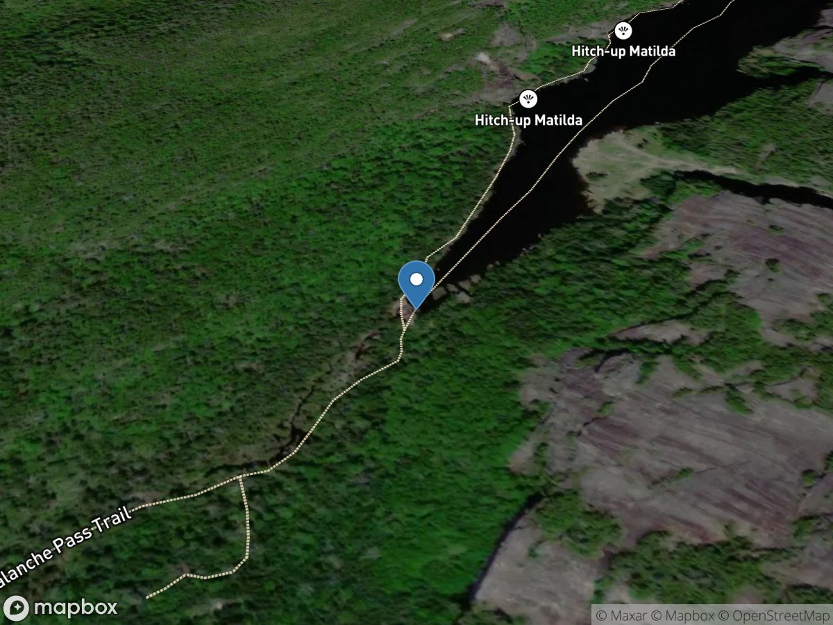 Avalanche Lake at DAM near MT Marcy location