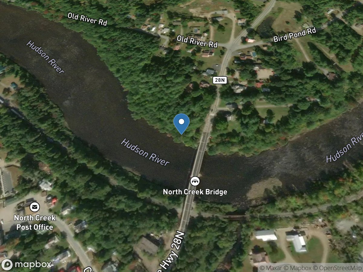 Hudson River at North Creek NY location