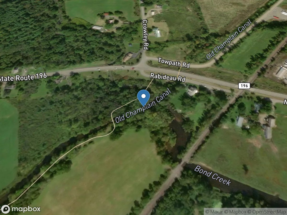 Glens Falls Feeder at Dunham Basin NY location