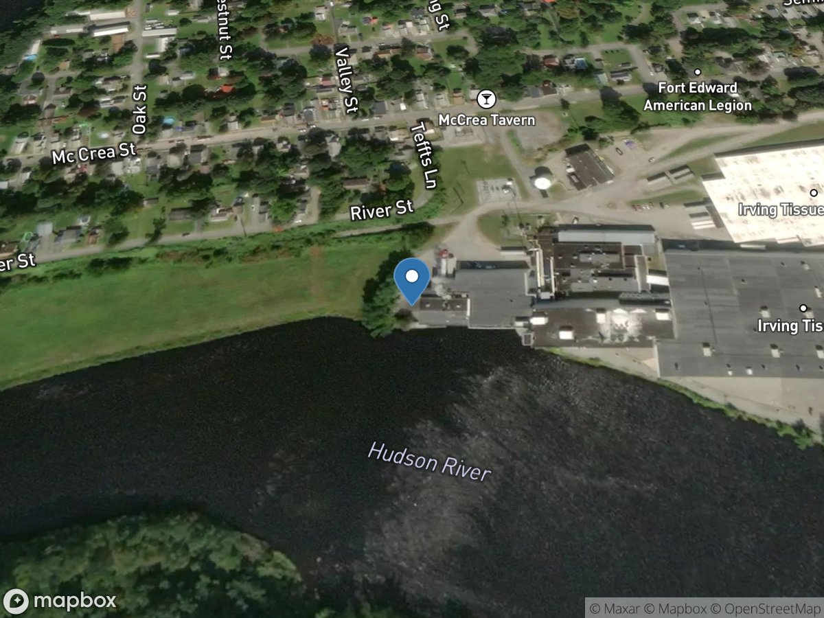 Hudson River at Fort Edward NY location