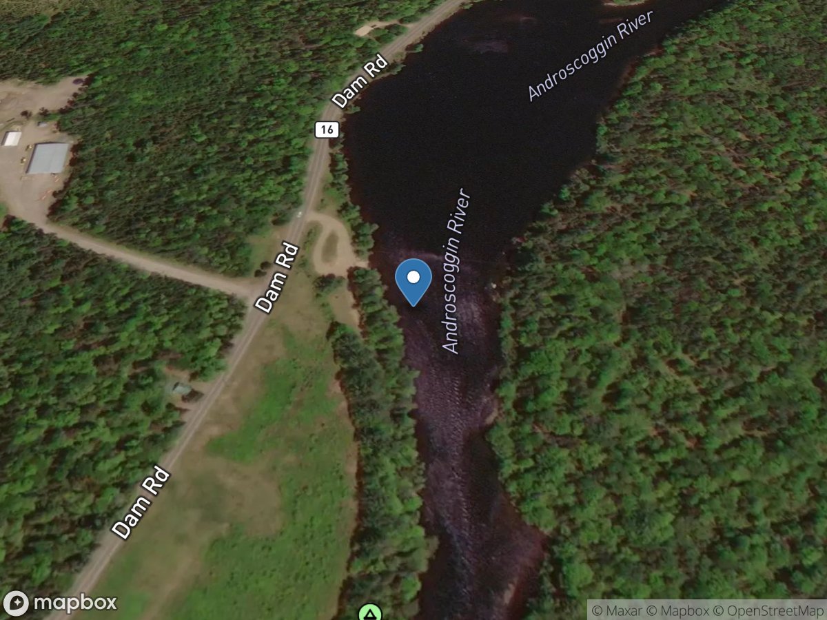 Androscoggin River at Errol, NH location