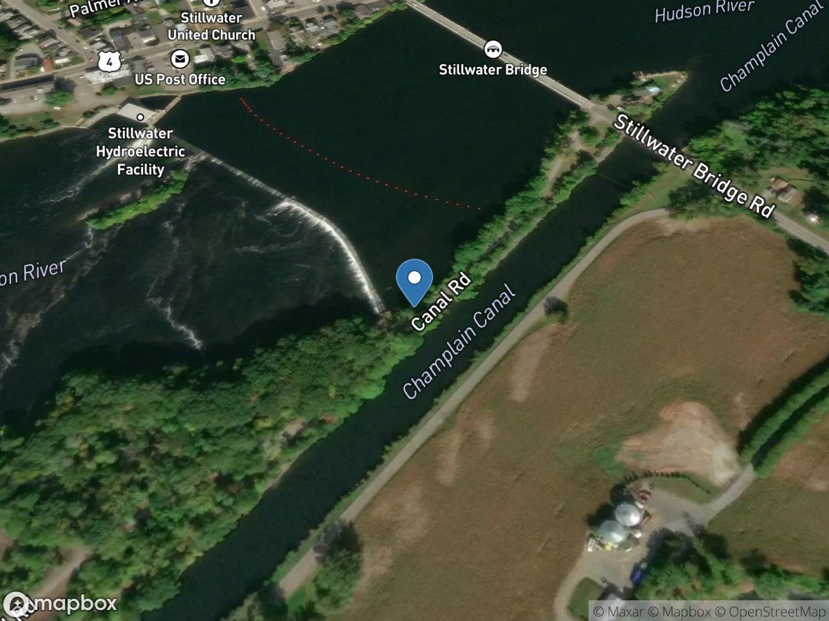 Hudson River at Stillwater NY location