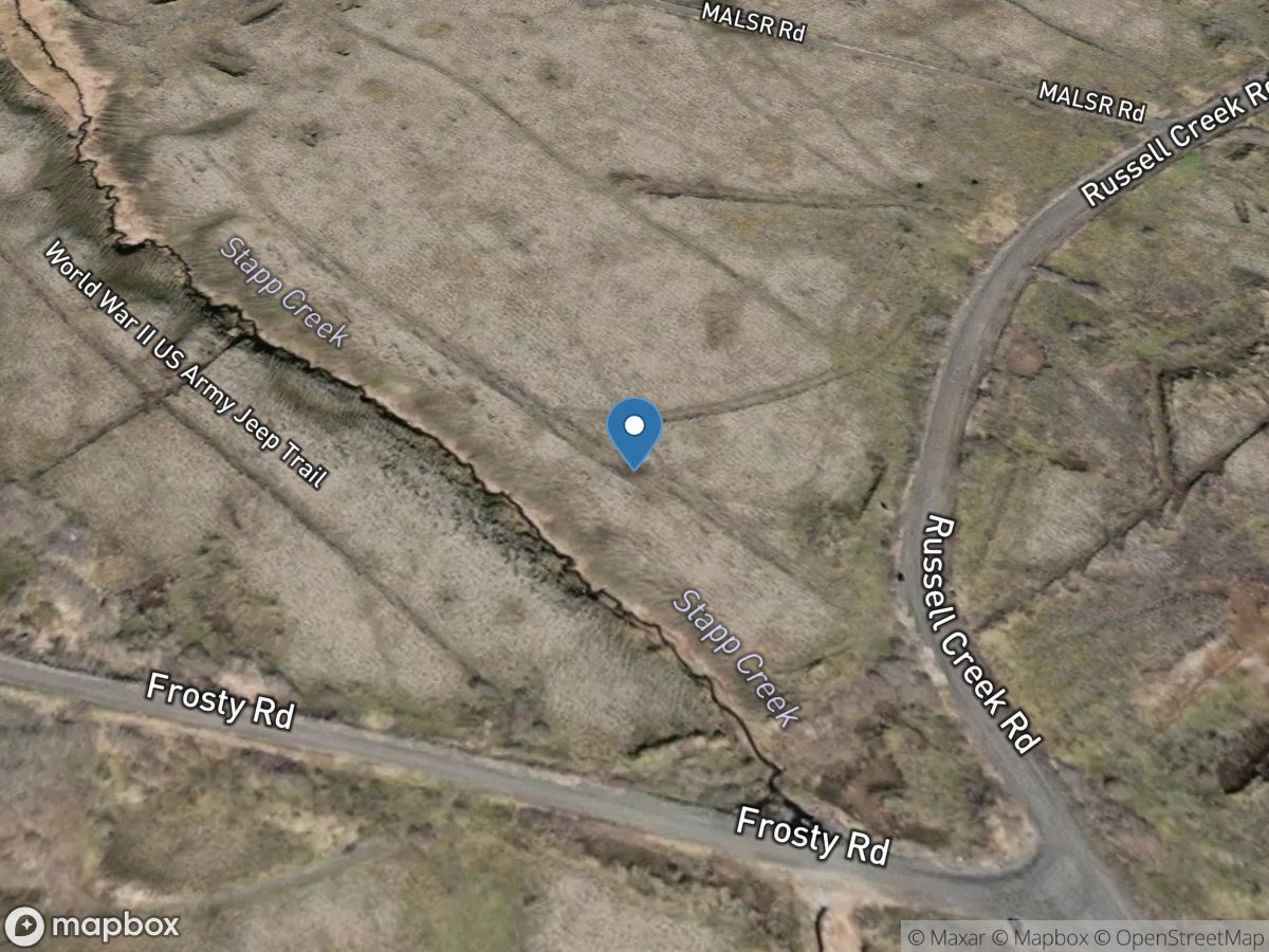 STAPP Creek Near COLD BAY AK location