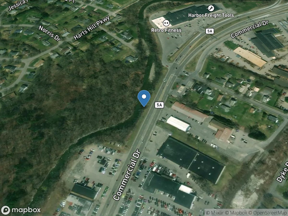 Sauquoit Creek at Whitesboro NY location