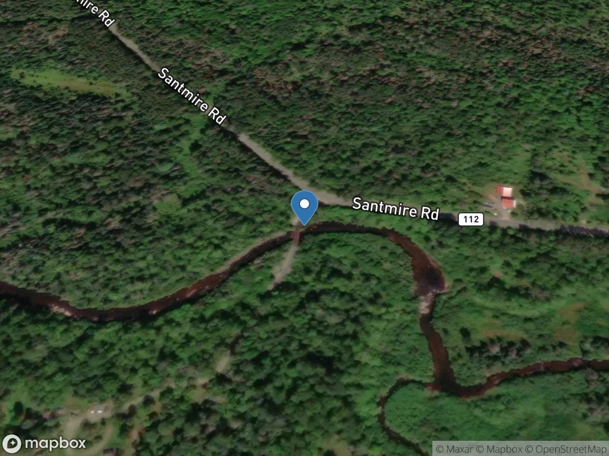 Black Creek near Gray NY location